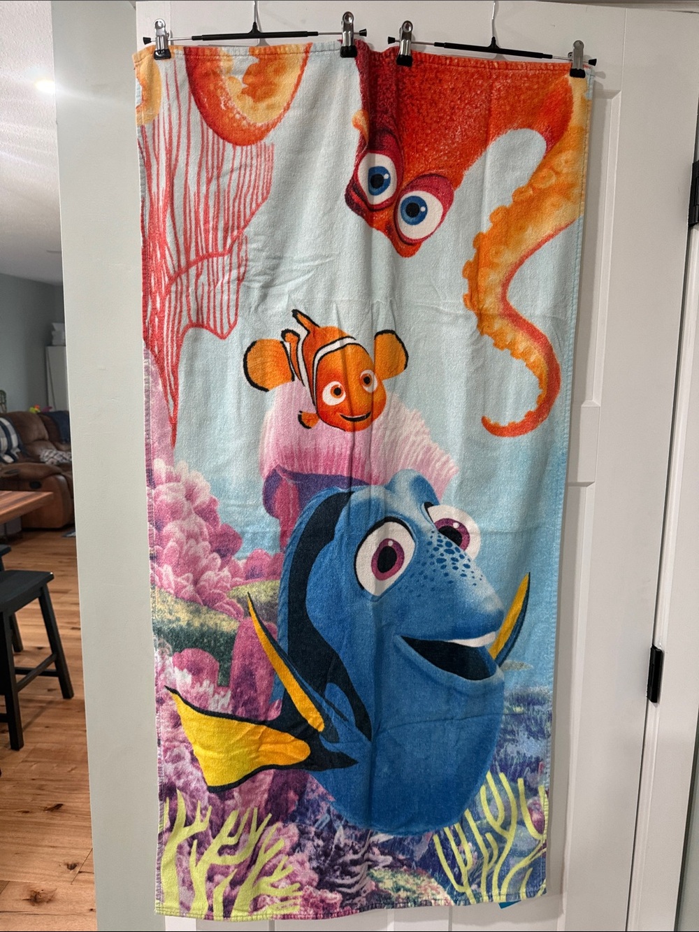 Kids Beach Towel - Dory and Nemo